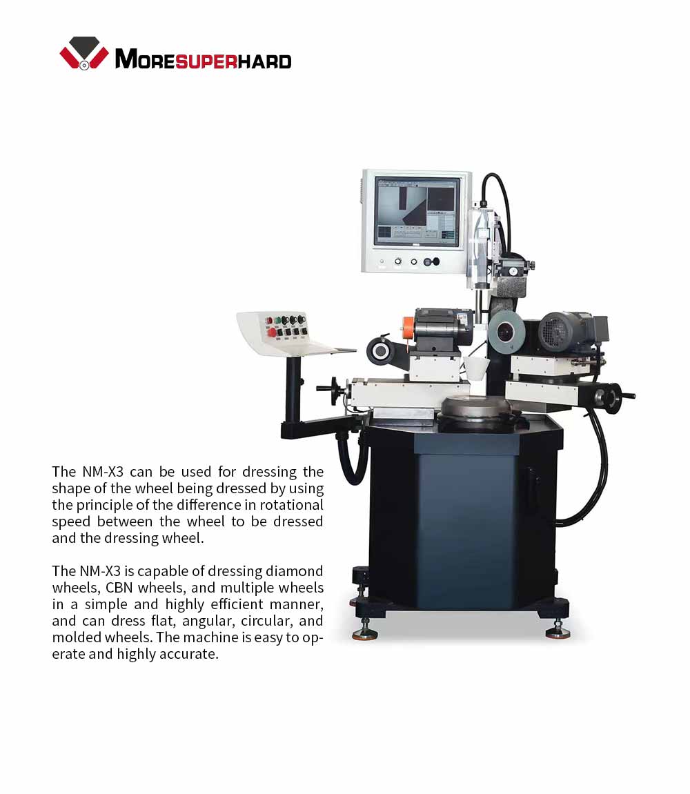 Diamond & CBN wheel dressing machine